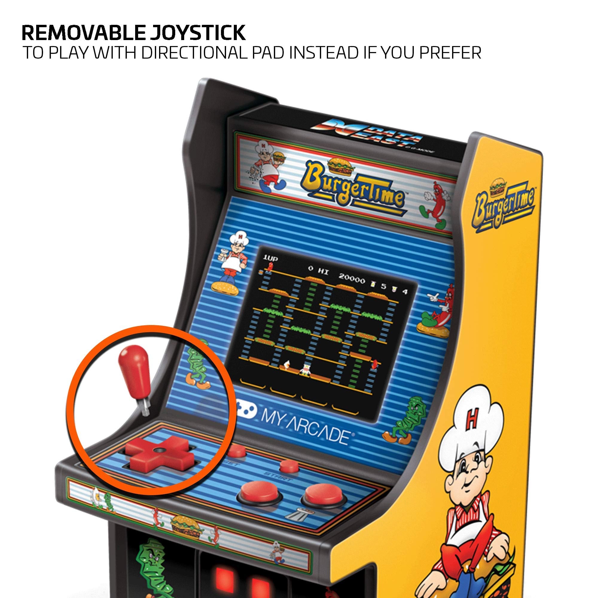 My Arcade Burger Time Micro Arcade Machine My Arcade Burger Time Micro Arcade Machine